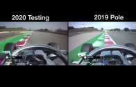 F1 Bottas Fastest Lap 2020 Testing vs. 2019 Pole